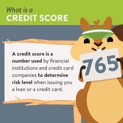 What is a credit score?