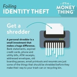 Foiling identity theft-1