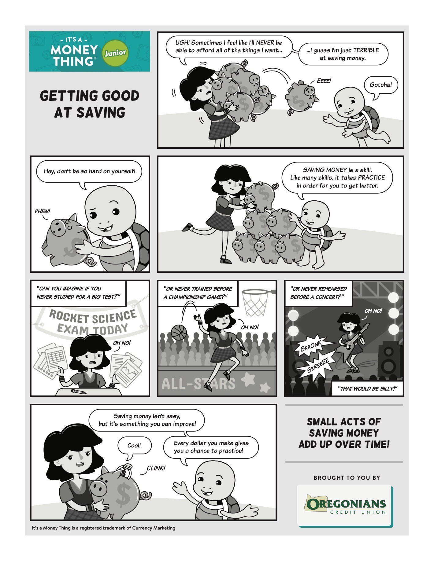 IAMT Jr - Saving Money Comic